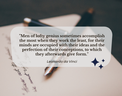 Leonardo da Vinci Quote